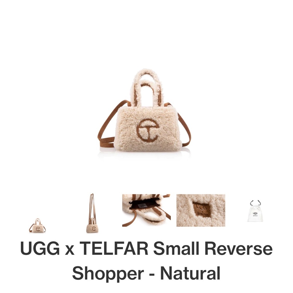 UGG x TELFAR Small Reverse Shopper - Natural